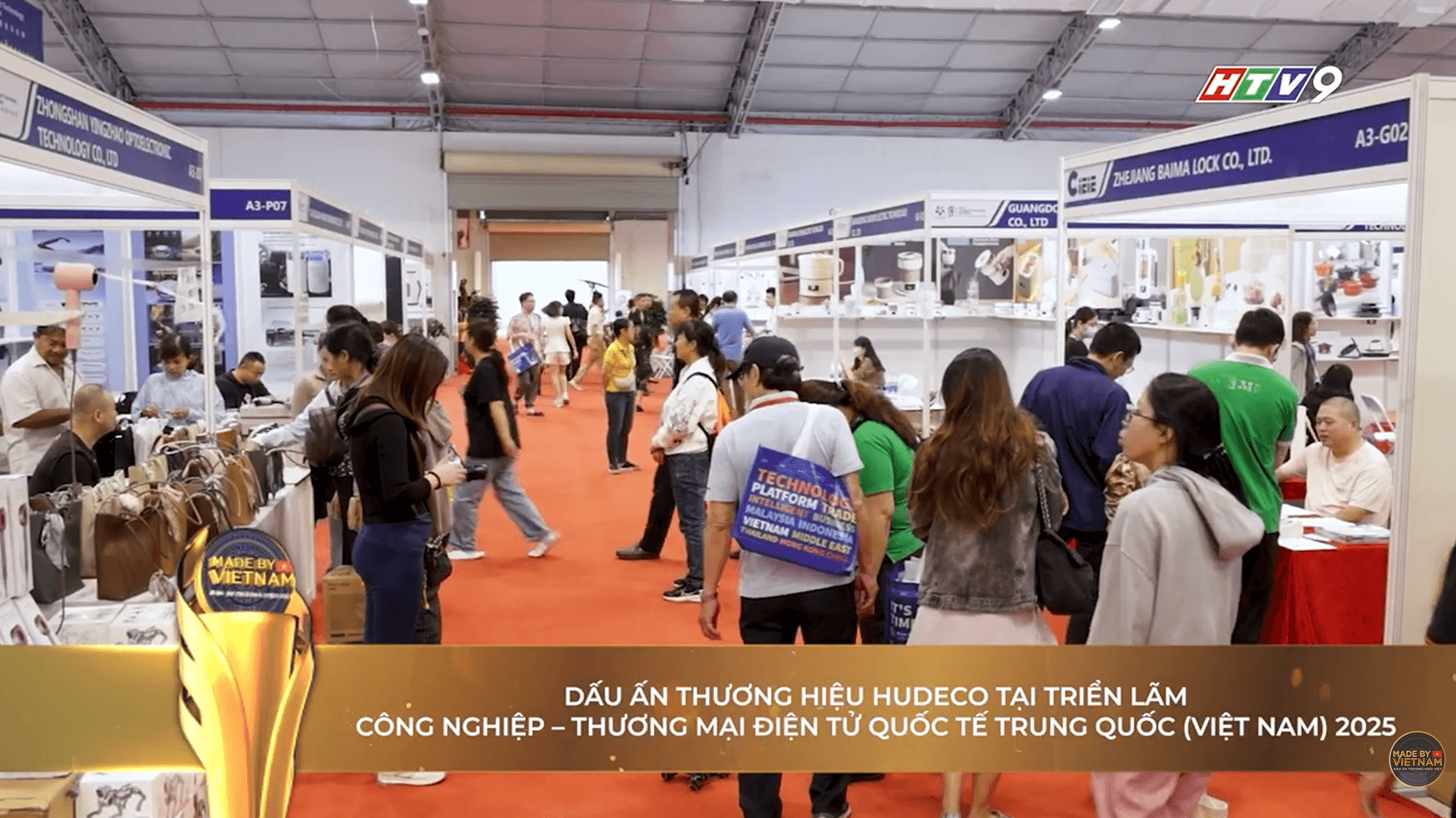 Dấu ấn Thương hiệu HUDECO tại Triển lãm công nghiệp thương mại điện tử quốc tế Trung Quốc - Việt Nam